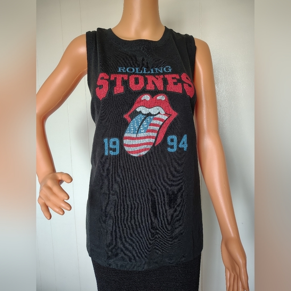 Life Clothing Rolling Stones 1994 Black Graphic Tank Top Size XXL